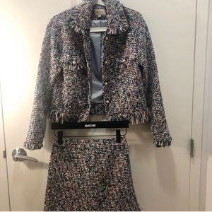 Chanel Style Suit with skirt